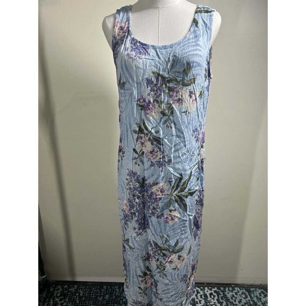 Karin Stevens Petites Women's Sundress Size 14P Multicolor Floral Stretch 221